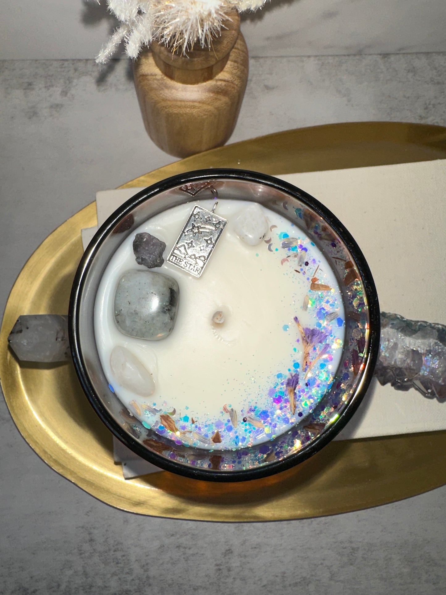 TEA and TAROT 14 oz candle