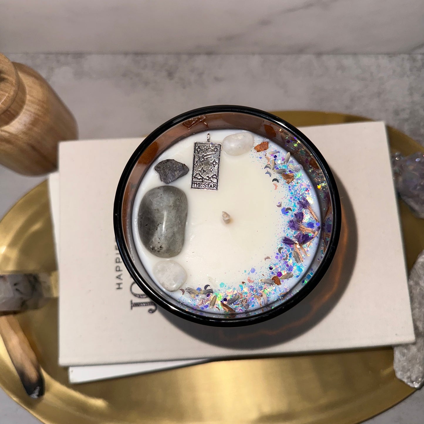 TEA and TAROT 14 oz candle