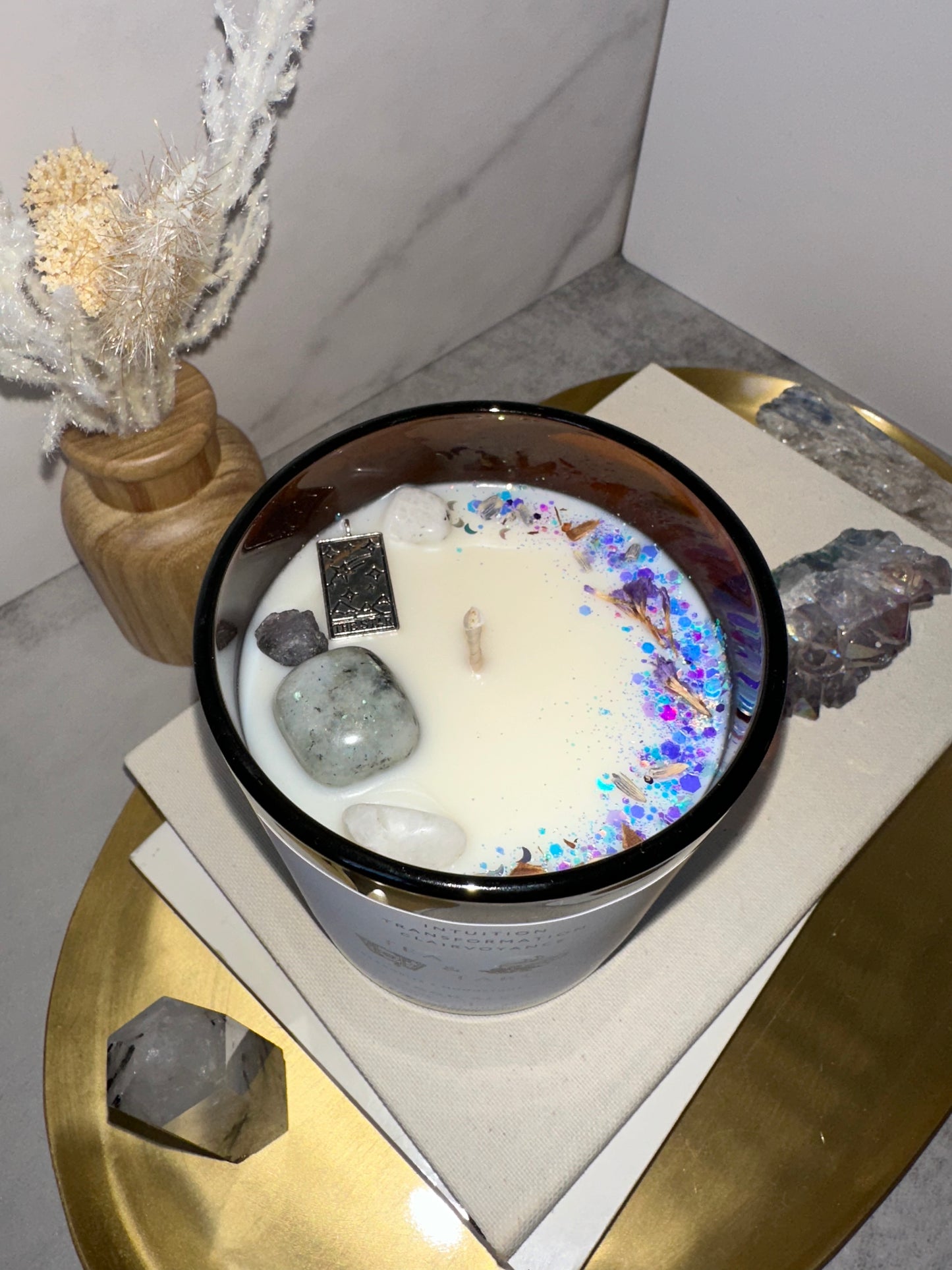 TEA and TAROT 14 oz candle